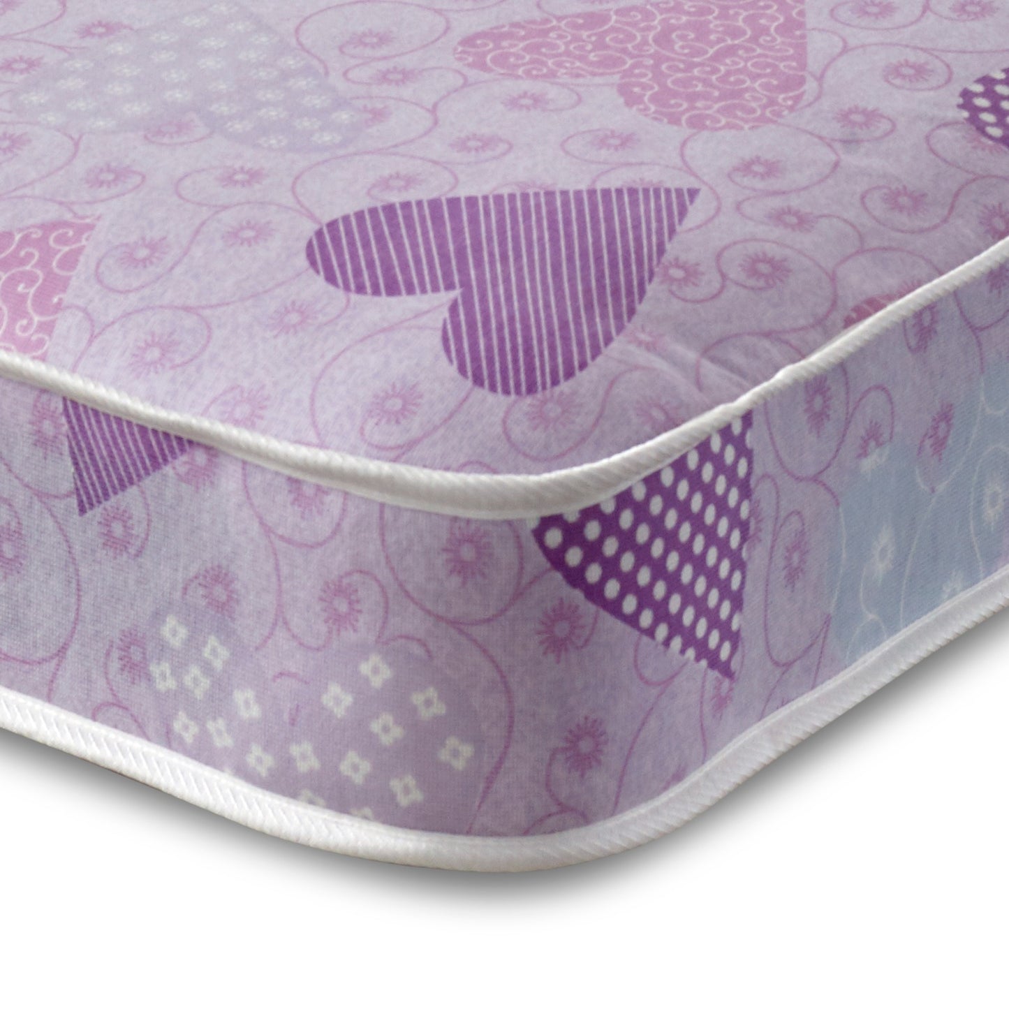 Luxury Pink Memory Foam Mattress with Sprung Support and Comfort