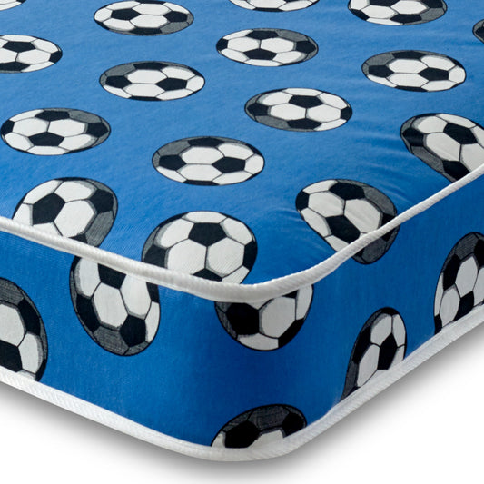 Blue Football Theme Luxury Budget Reflex Foam Mattress