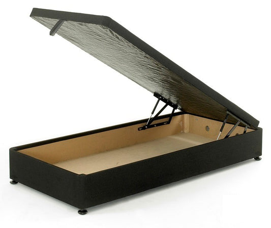 Space Saving Ultimate Storage Black Ottoman Bed