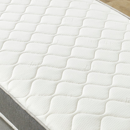 7" Deep Hybrid GREY Memory Foam with Bunnell Spring Mattress