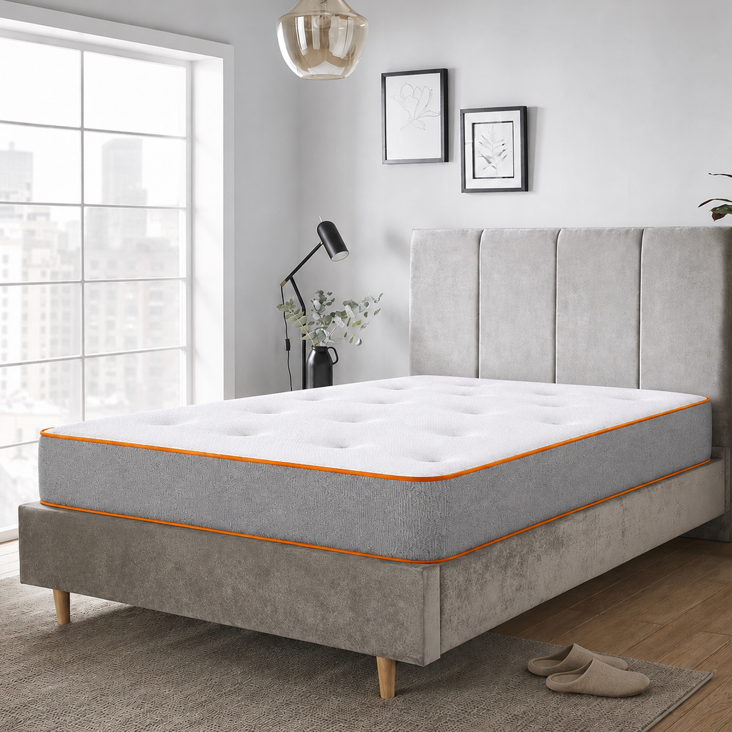 ComfortCore™ Tufted 9" Deep 1000 Pocket Spring Mattress
