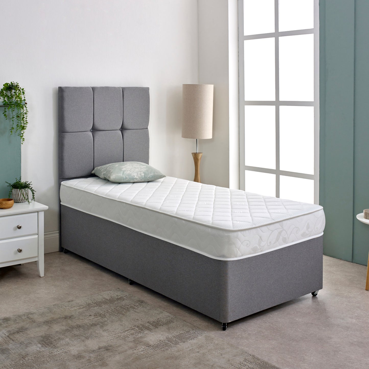 Diamond Plus 18 CM deep Hybrid Memory Foam and Pinna-Coil Innerspring Value Mattress