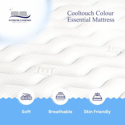 CloudBlue Hybrid Memory Foam and Open Coil Mattress