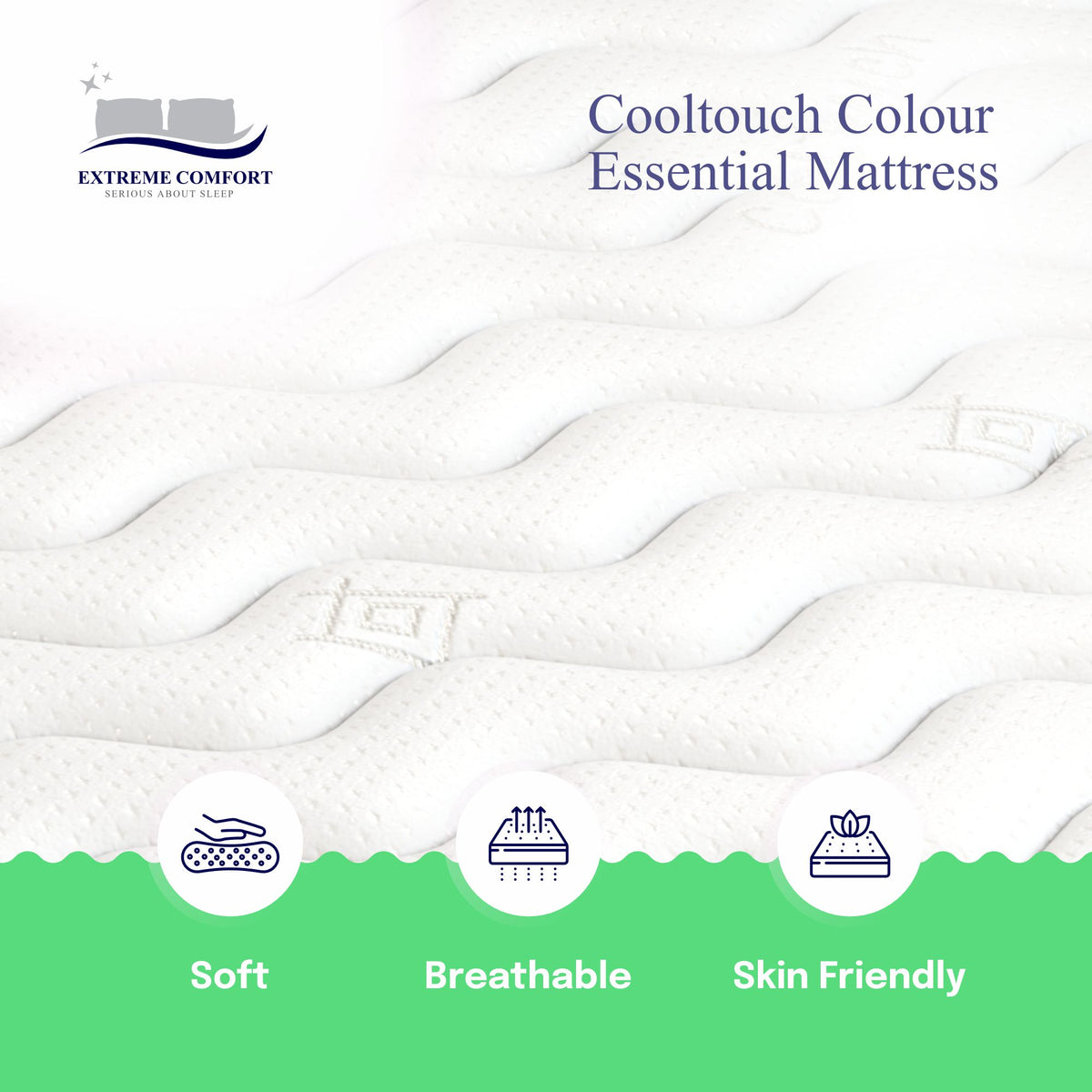 KIDS Green Bounce Hybrid Memory Foam Mattress